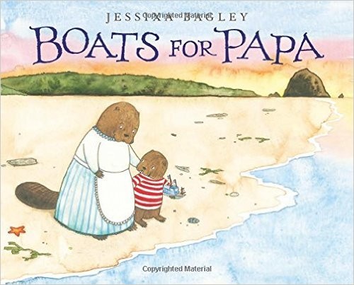 Jessixa Bagley: Boats for Papa (Hardcover, 2015, Roaring Brook Press)