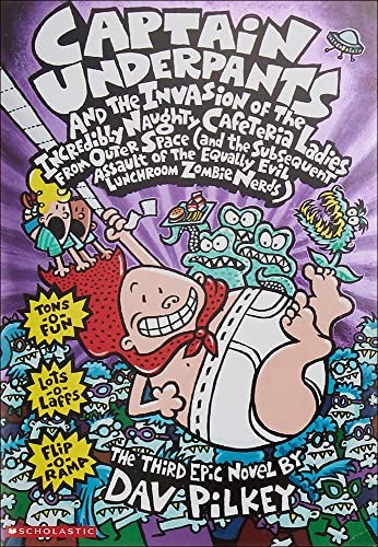 Dav Pilkey: Captain Underpants & the Invasion of the Incredibly Naughty Cafeteria Ladies (Captain Underpants) (Perfection Learning Prebound)