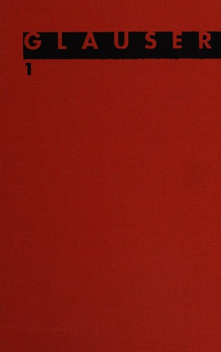 Friedrich Glauser: Gourrama (German language, 1997, Limmat)