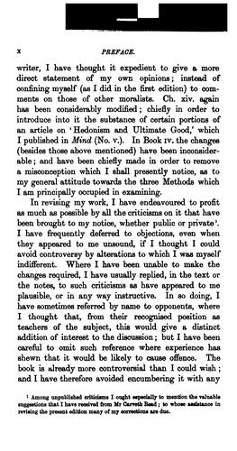 Henry Sidgwick: The methods of ethics. (1962, University of Chicago Press)