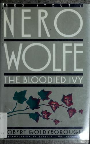 Robert Goldsborough: The bloodied ivy (1988, Bantam Books)