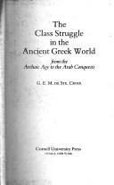 De Ste. Croix, G. E. M.: The class struggle in the ancient Greek world (1981, Cornell University Press)