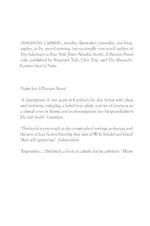 Emmanuel Carrère: Other Lives But Mine