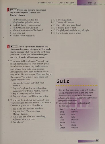 Reinhard Tenberg: Deutsch plus (1996, BBC Books, BBC)