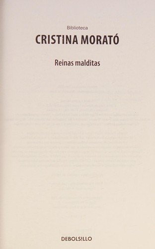 Cristina Morató: Reinas malditas (Spanish language, 2015, Debolsillo)