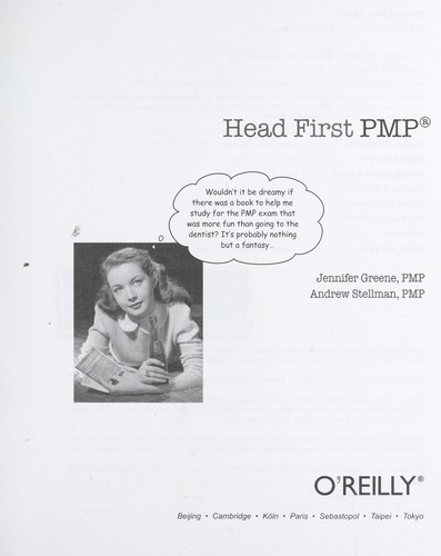 Jennifer Greene: Head first PMP (2007, O'Reilly)