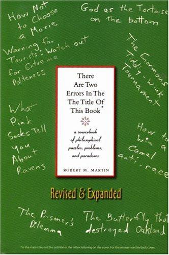 Robert M. Martin: There are two errors in the title of this book (Paperback, 2002, Broadview Press)