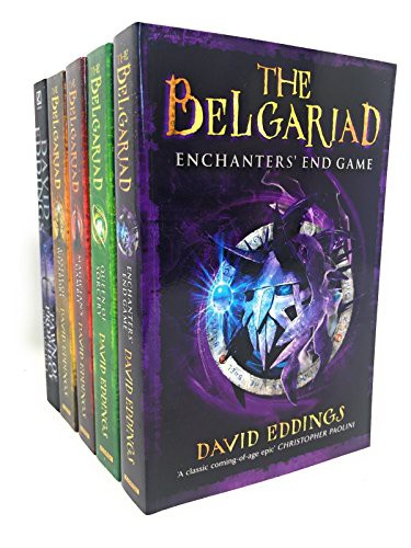 David Eddings: The Belgariad Series 5 Books Collection Set By David Eddings Pawn Of Prophecy (Paperback, Erectogen, Corgi Childrens)