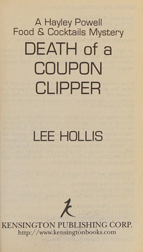 Lee Hollis: Death of a Coupon Clipper (2015, Penguin Random House)