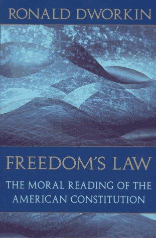 Ronald Dworkin: Freedom's Law (Paperback, Harvard University Press)