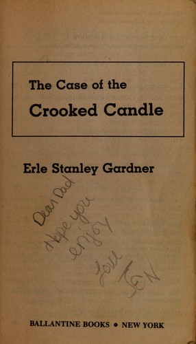 Erle Stanley Gardner: The case of the crooked candle (1987, Ballantine Books)