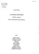 Susana Thenon: La Morada Imposible (Paperback, Spanish language, 2001, Ediciones Corregidor)
