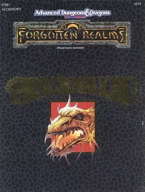 TSR, Inc.: Draconomicon (AD&D Fantasy Roleplaying, Forgotten Realms) (1990, TSR Inc.)