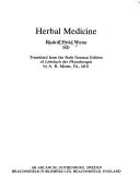 R. F. Weiss: Herbal medicine (1988, AB Arcanum)