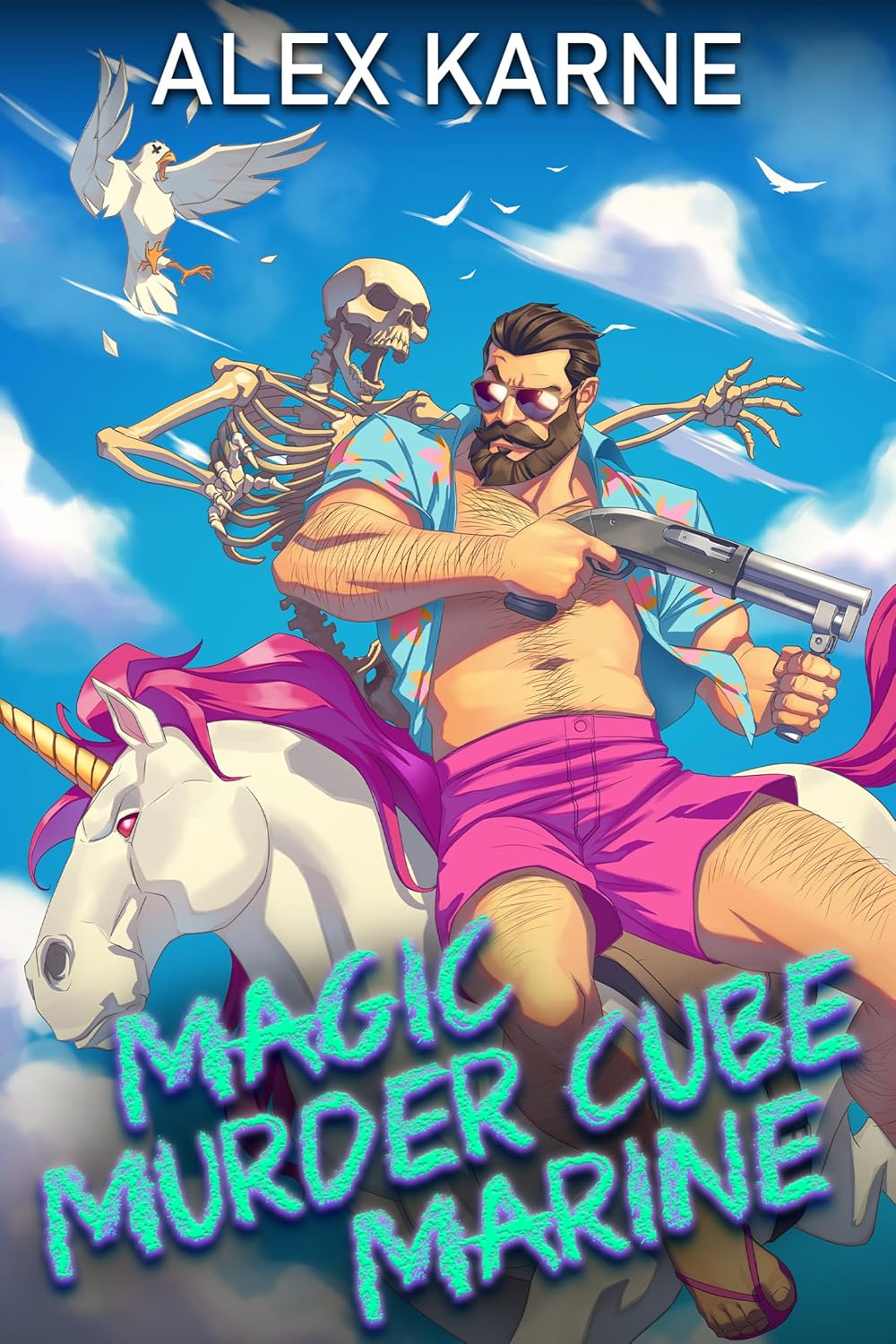 Alex Karna: Magic Murder Cube Marine (EBook, 2025, Shadow Alley Press)