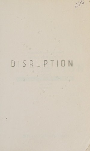 Jessica Shirvington: Disruption (2016, HarperCollins Publishers Limited)