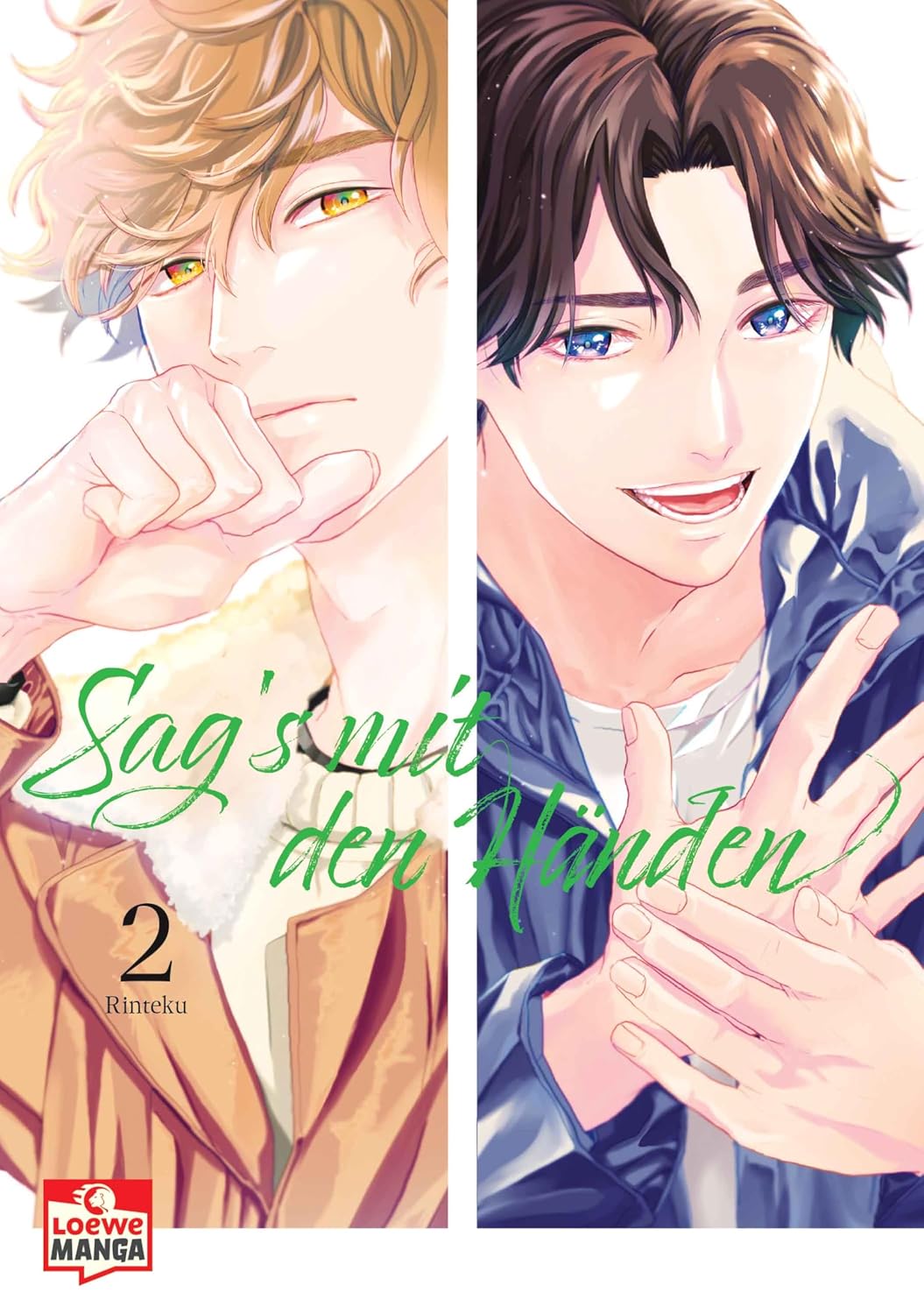Rinteku (厘てく): Sag's mit den Händen 2 (GraphicNovel, German language, 2025, Loewe Manga)