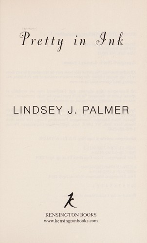 Lindsey J. Palmer: Pretty in ink (2014)