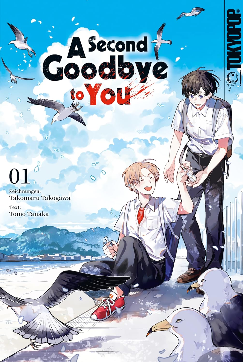 Tomo Tanaka, Takomaru Takogawa: A Second Goodbye to You 1 (GraphicNovel, German language, 2025, Tokyopop)