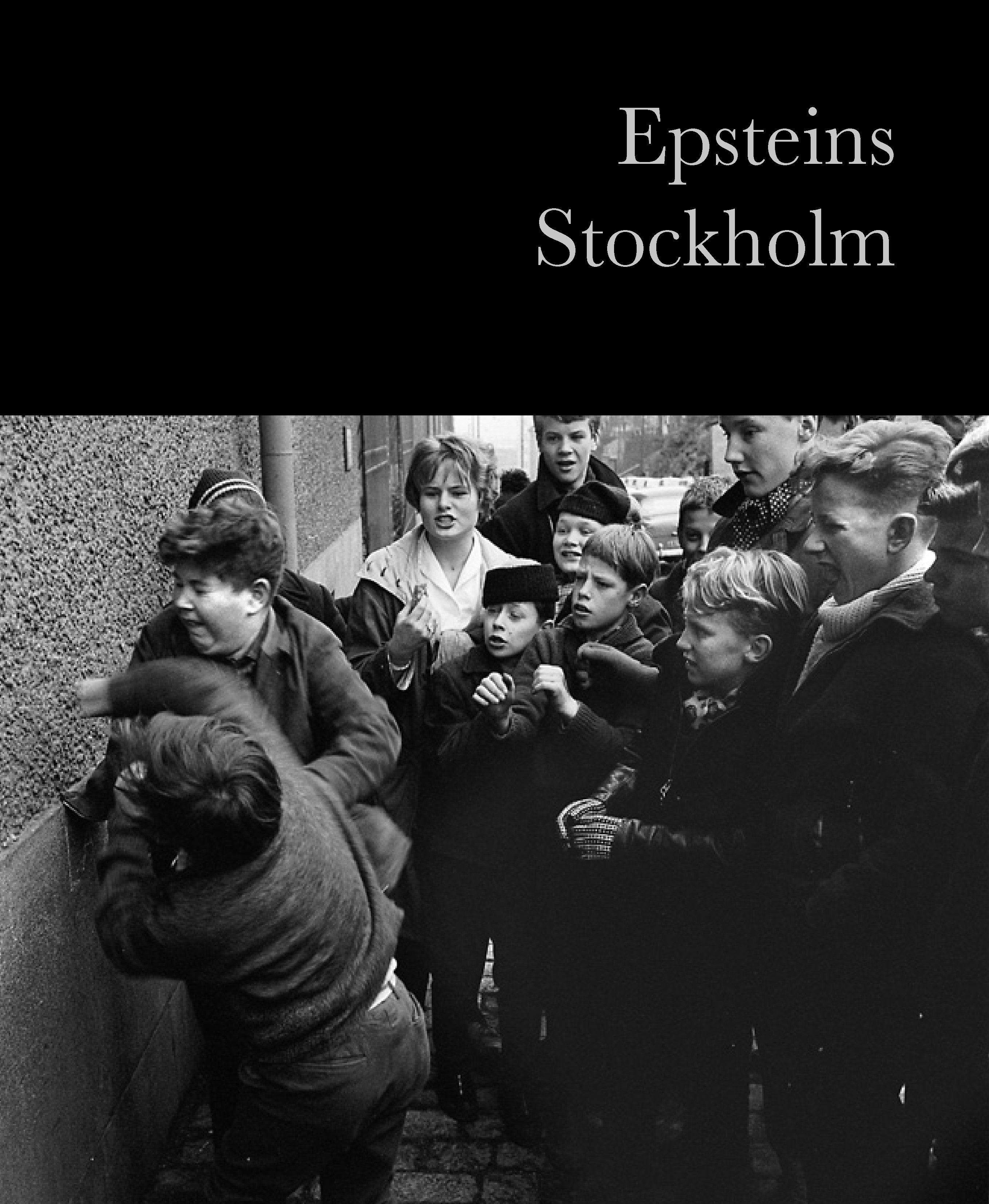 Lars Epstein: Epsteins Stockholm (Hardcover, swedish language)