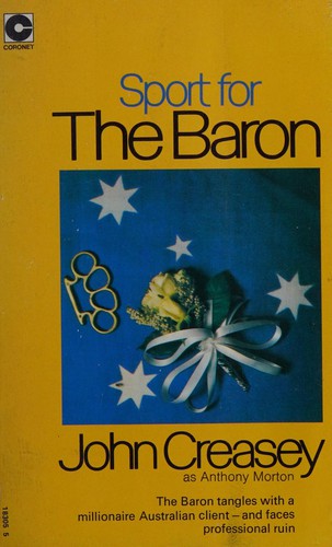 John Creasey: Sport for the Baron (1974, Coronet)