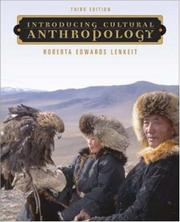 Roberta Edwards Lenkeit: Introducing Cultural Anthropology (2006, McGraw-Hill Humanities/Social Sciences/Languages)