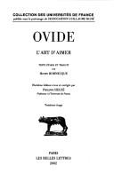 Publius Ovidius Naso: L' art d'aimer (French language, 1994, Belles lettres)