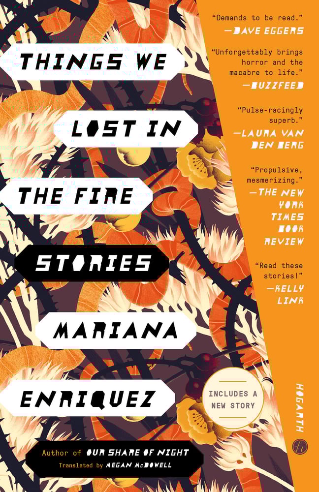 Mariana Enriquez: Things We Lost in the Fire (2017, Hogarth Press)