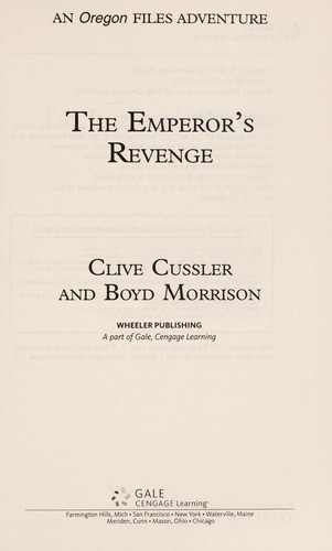 Clive Cussler: The Emperor's revenge (2016)