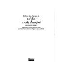 Georges Perec: Cahier des charges de La vie  (Paperback, French language, 2003, Ed. du CNRS)