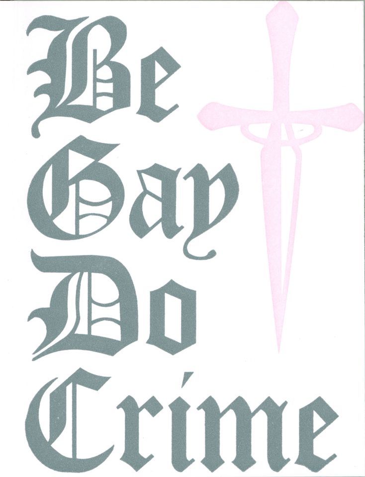 Mary Nardini Gang: Be Gay Do Crime (Contagion Press)