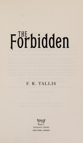 F. R. Tallis: The forbidden (2014)