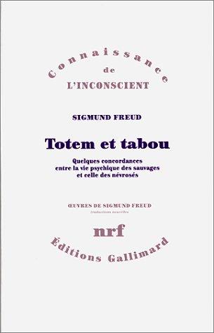 Sigmund Freud: Totem et tabou (French language, 1993, Gallimard)