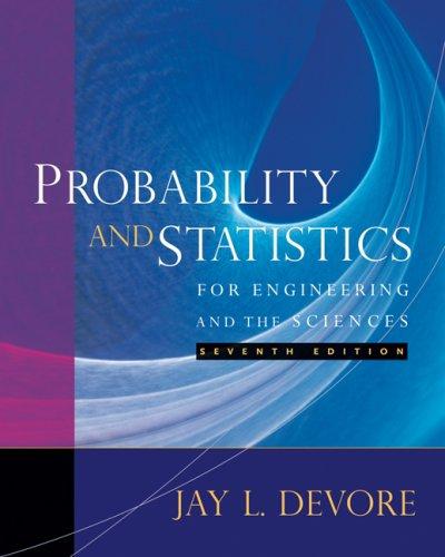 Jay L. Devore: Probability and Statistics for Engineering and the Sciences (Hardcover, 2007, Duxbury Press)