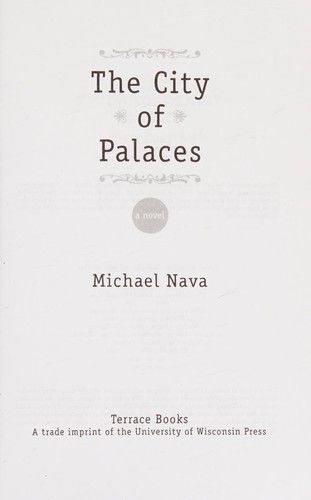 Michael Nava: The city of palaces (2014)