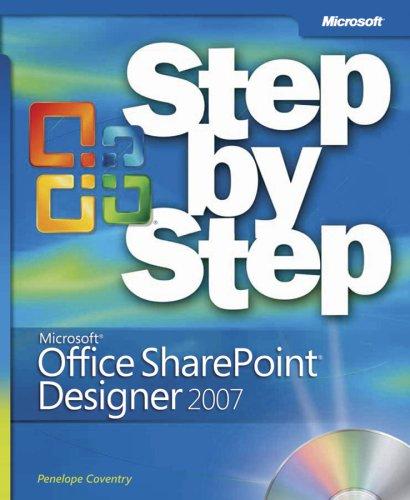 Penelope Coventry: Microsoft® Office SharePoint® Designer 2007 Step by Step (Paperback, 2008, Microsoft Press)