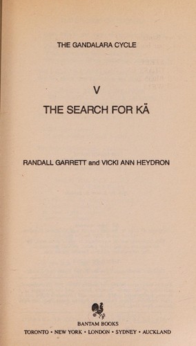 Randall Garrett: The search for Kä (1984, Bantam)
