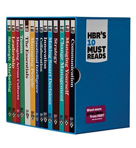 Clayton M. Christensen, Peter F. Drucker, Michael E. Porter, Harvard Business Review, Daniel Goleman: HBR's 10 Must Reads Ultimate Boxed Set (14 Books) (2017)