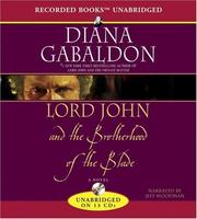 Diana Gabaldon: Lord John and the Brotherhood of the Blade (2007, Recorded Books)