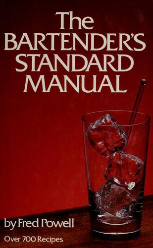 Fred Powell: The bartender's standard manual (1971, Wings Books)