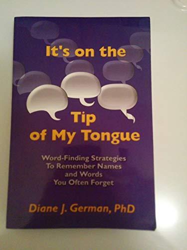 Diane J. German: It's on the Tip of My Tongue (2001)