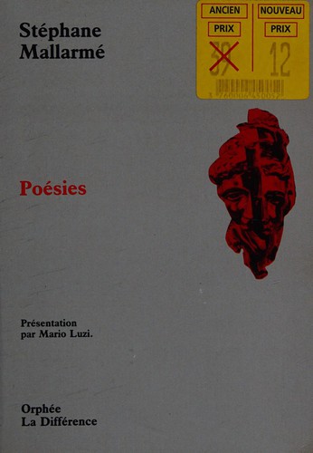 Stéphane Mallarmé: Poésies (French language, 1991, Editions de la Différence)