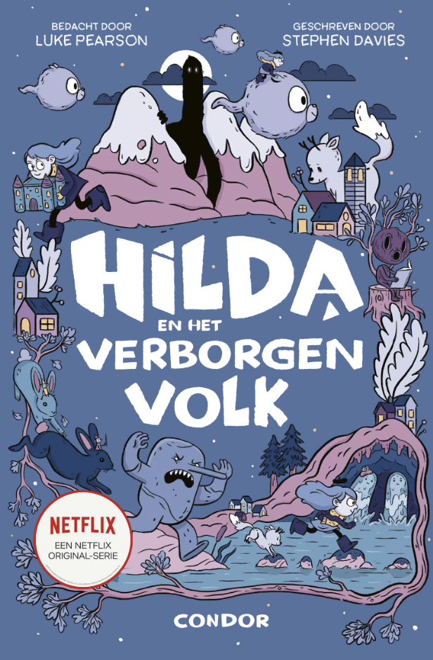 Stephen Davies: Hilda en het verborgen volk (Dutch language, 2019, Condor)
