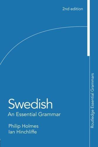 Ian Hinchliffe, Philip Holmes: Swedish (2009)