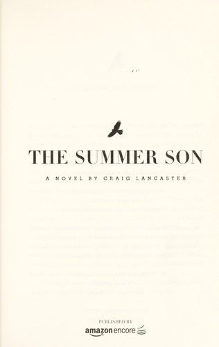 Craig Lancaster: The summer son (2010, AmazonEncore)