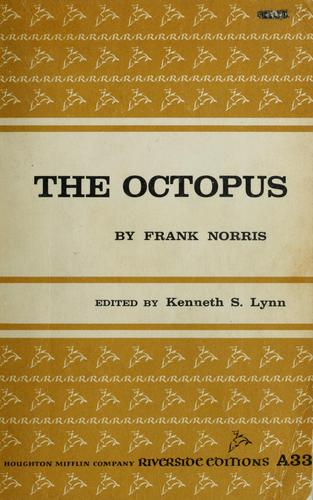 Frank Norris: The Octopus (1958, Houghton Mifflin)