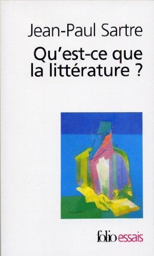 Jean-Paul Sartre: Qu'est-ce que la littérature ? (French language, 1985)