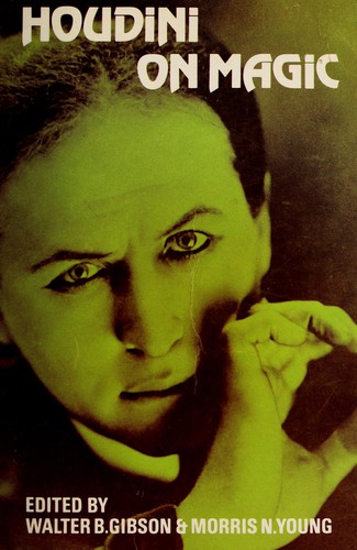 Houdini, Harry: Houdini on magic (1953, Dover Publications, Constable)