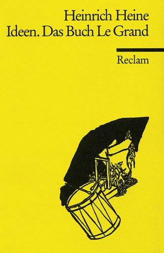 Heinrich Heine: Ideen (Paperback, German language, 1998, Philipp Reclam jun. Verlag GmbH)