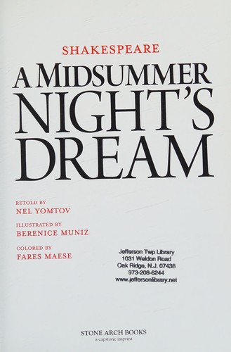 Nel Yomtov, Berenice Muniz, Fares Maese: William Shakespeare's A Midsummer Night's Dream